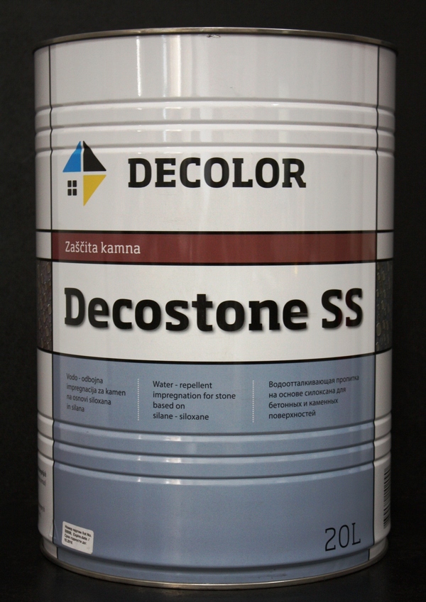 Гидрофобизатор для камня, кирпича и бетона Decostone SS