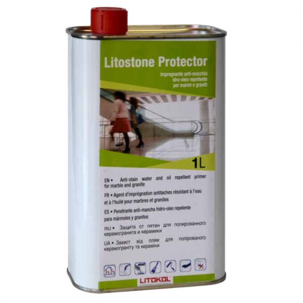 Защитная пропитка для мрамора и гранита LITOKOL LITOSTONE PROTECTOR (1л)