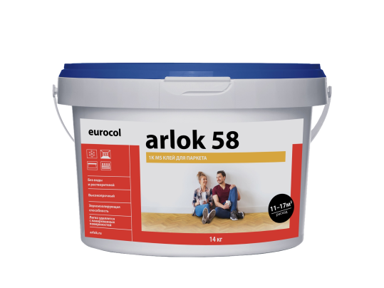 ARLOK 58 1-К SMP паркетный клей.