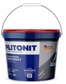 PLITONIT ГидроЭласт Эластичная гидроизоляционная мастика на полимерной основе
