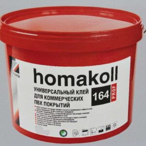 homakoll 164 Prof Универсальный клей для коммерческих ПВХ-покрытий водно-дисперсионный 10 кг